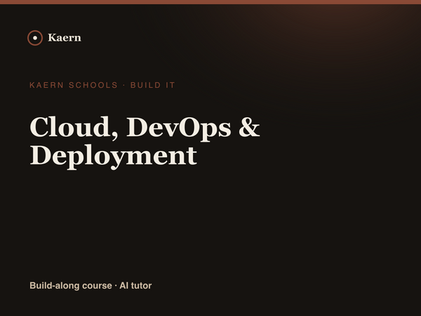 Cloud, DevOps & Deployment