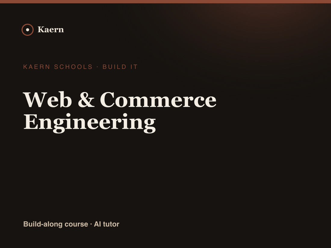 Web & Commerce Engineering