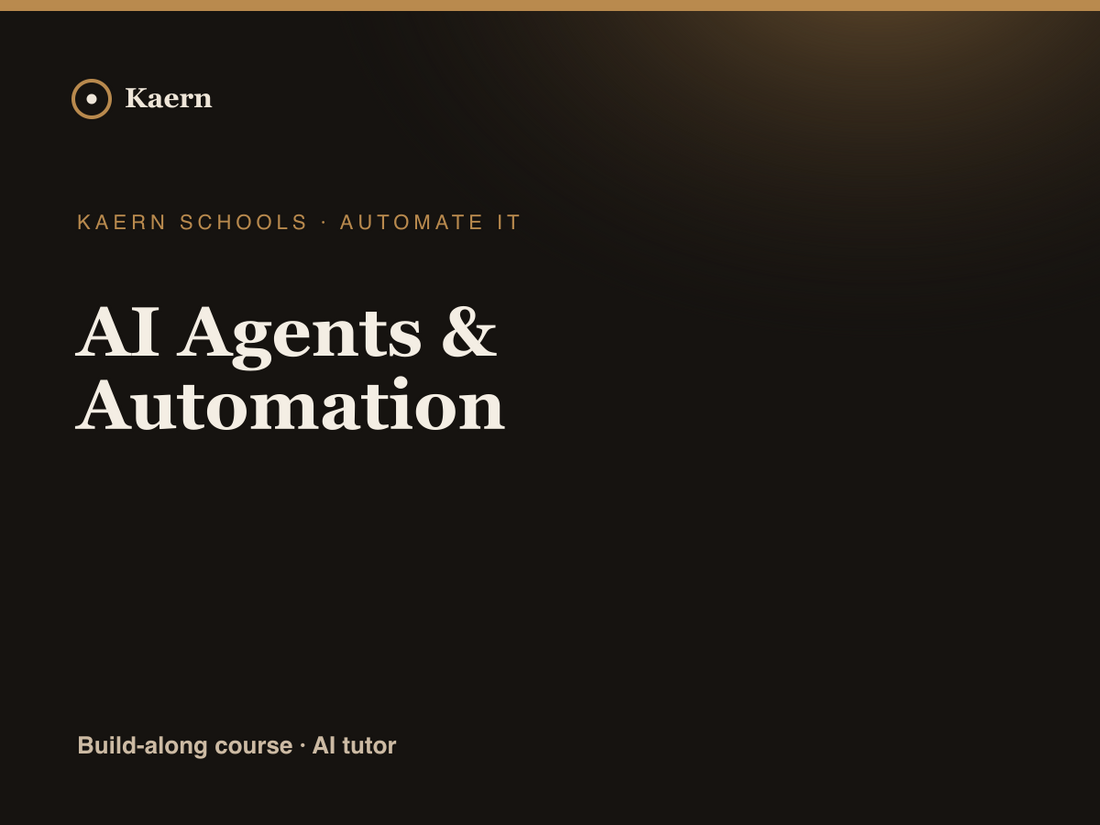 AI Agents & Automation