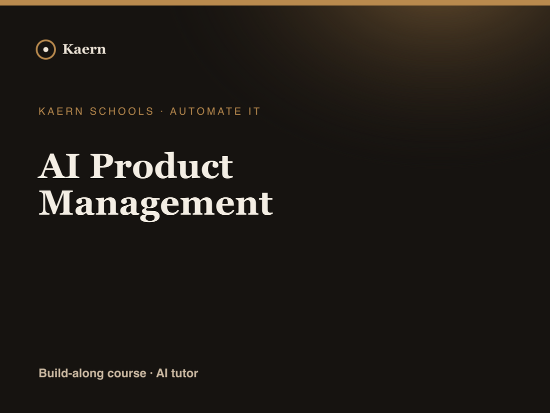 AI Product Management