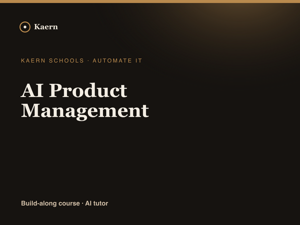 AI Product Management