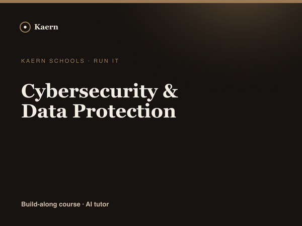 Cybersecurity & Data Protection