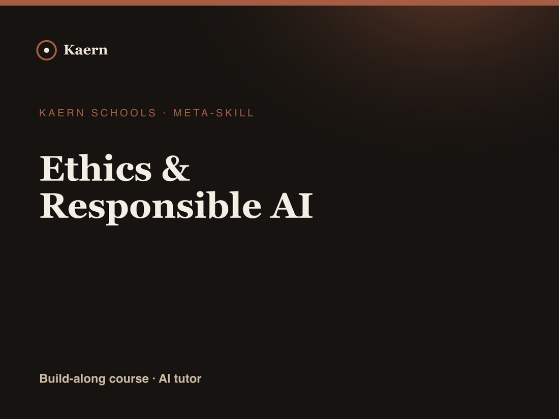 Ethics & Responsible AI