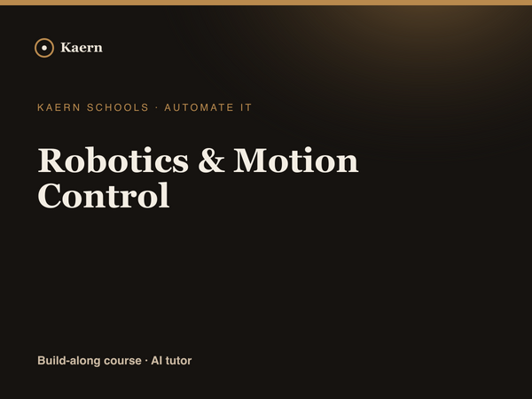 Robotics & Motion Control